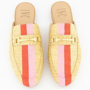 INC Gannie Mules, Created For Macy's Straw Mules